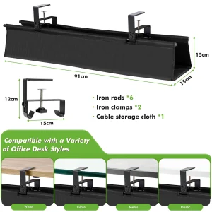 Under-desk Kabelförvaringslåda – Slutsåld, vänligen gör ingen beställning
