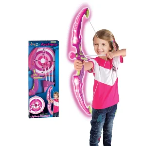 Båge- och pil-set med LED-ljus – neonfärgad arkery-leksak för inomhus- och utomhuslek 19 Båge- och pil-set med LED-ljus – neonfärgad arkery-leksak för inomhus- och utomhuslek