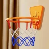 Inomhusbasketkorg för barn – väggmonterad, hopfällbar och tyst träningsutrustning