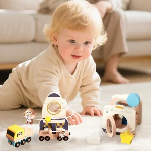 Liten astronaut – Startset för rymdupplevelse som utvecklar hand-öga-koordinering (1+ år)