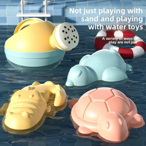 Strandleksaker i pastellfärger – färgglada set för sommarkul på sanden, i vatten och vid poolen