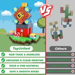 Magnetiska block – Bygg värld av magnetiska byggblock med Magiskt Portal-set