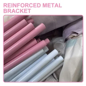 Utomhuslekstält – Husformat prinsess-tält i rosa gingham, pastelldesign