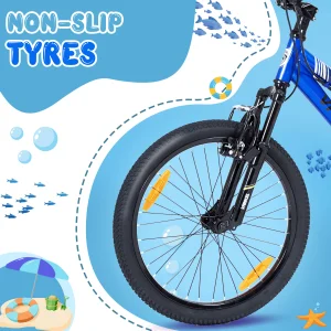 Alternative view of Barncykel 20 tum för 6–9 år – 6 växlar och dubbla V‑bromsar