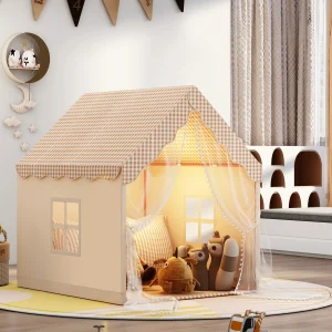 Stor portabelt lek-tält för barn – inomhus- och utomhuslek