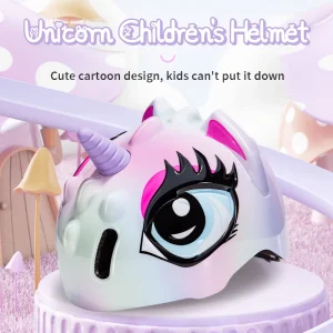 Alternative view of Barnhjälm — ventilerad, lätt och stötabsorberande, justerbar 48–52 cm