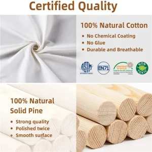 Fällbart barn-tält – prinsess-slott teepee lekstuga, inomhus/utomhus