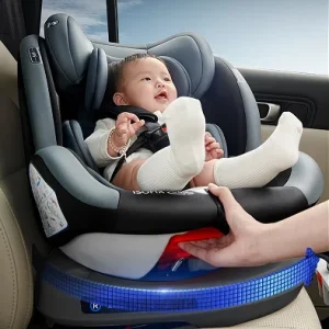 Bilbarnstol med ISOFIX och 360° rotation (0–12 år)