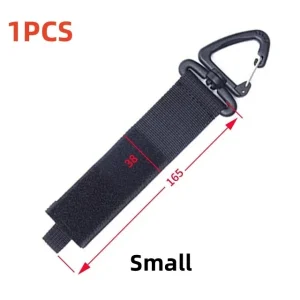 Kabelorganisatör med roterande spänne – Nylonband för kablar och slangar