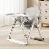 Fällbar Baby-matstol för måltider – Portabel stol 6 månader till cirka 3 år