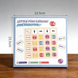 Alternative view of Träpussel för riktningar – färg- och pilinlärning för småbarn