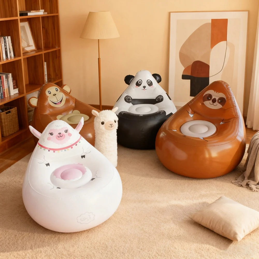 Tecknad barnuppblåsbar soffa i PVC – hudvänlig, portabel utomhusfåtölj, söt design och lättvikts hopfällbar 1 Tecknad barnuppblåsbar soffa i PVC – hudvänlig, portabel utomhusfåtölj, söt design och lättvikts hopfällbar