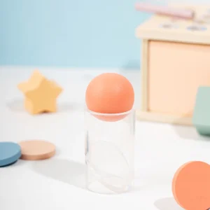 Montessori Träform- och Färgsorteringsleksak med Förvaringslåda – Busy Board för Finmotorik