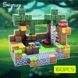 Magnetiska byggklossar – 32-delars magnetiskt blockset