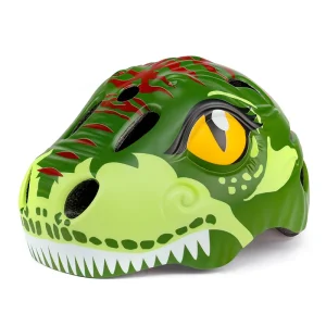 Justerbar barnhjälm med dinosauriemotiv, 48–52 cm 11 Justerbar barnhjälm med dinosauriemotiv, 48–52 cm