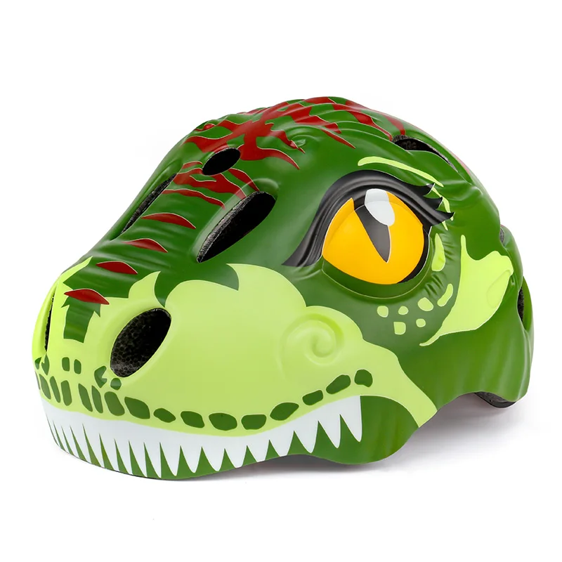 Justerbar barnhjälm med dinosauriemotiv, 48–52 cm 6 Justerbar barnhjälm med dinosauriemotiv, 48–52 cm - Bild 6