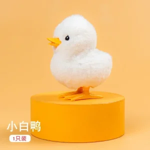 Gul hoppande kyckling – vinddriven mjuk leksak