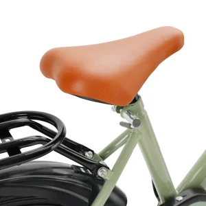 Barncykel 18 tum för 7–9 år med stödhjul och avtagbar korg