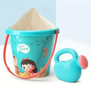 18-delat sandsats för strand och pool – tålig plast, utomhuslek för barn