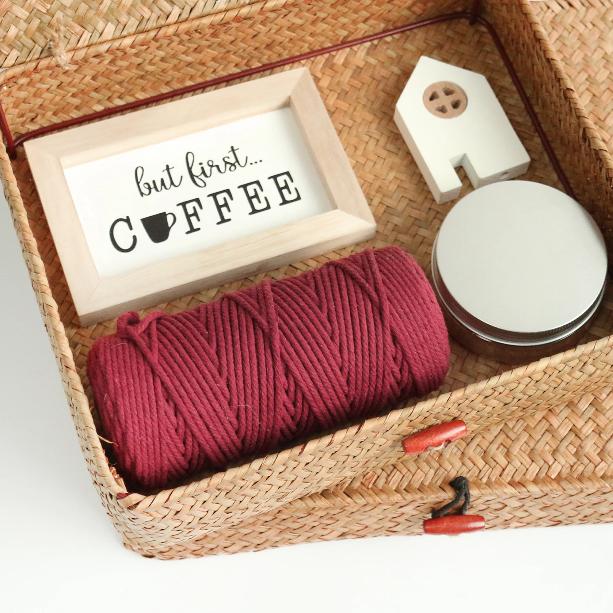 2 st sjögrässkorgar med lock – flätade förvaringskorgar i naturfiber 3 2 st sjögrässkorgar med lock – flätade förvaringskorgar i naturfiber - Bild 3