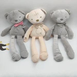 Alternative view of Söt tecknad kanin med långa öron – mjuk plyschleksak för barn och sovkamrat