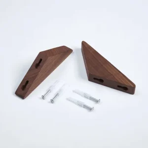 Väggmonterad träkrok – naturlig trä, för kläder, nycklar och accessoarer