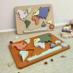 Silikon ABC-pussel med stora och små bokstäver