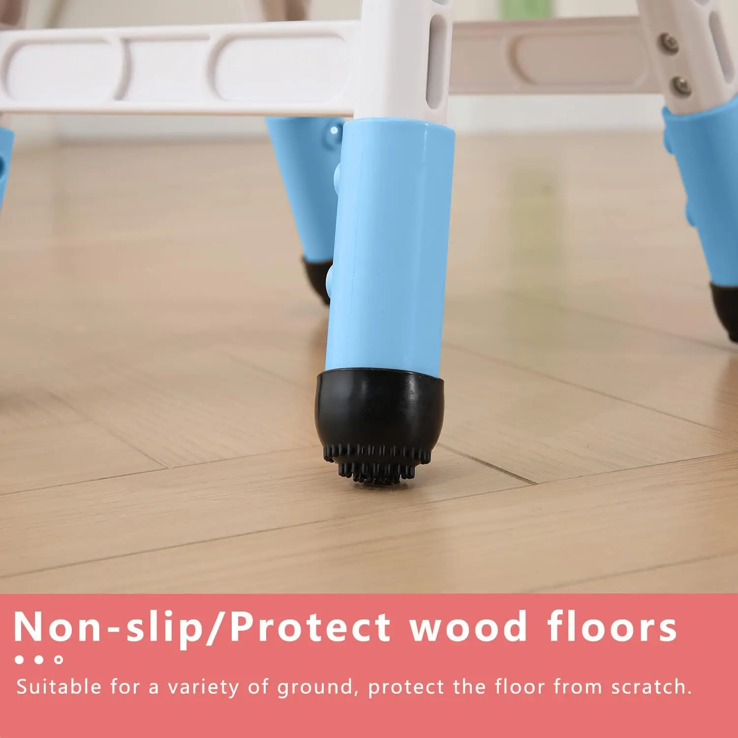 3-nivåers justerbar stapelbar barnstol – för lekrum, skola, daghem och hem 5 3-nivåers justerbar stapelbar barnstol – för lekrum, skola, daghem och hem - Bild 5