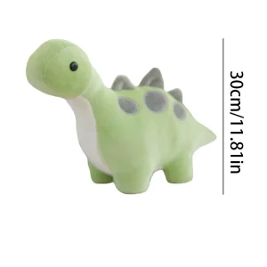 30 cm söt dinosaurie mjukisdjur – mjuk plysch gosdjur för lugnande sällskap i barnrum
