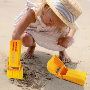 Alternative view of Stor leksaksgrävararm med flexibel grävklor – för sand, snö och jord utomhus