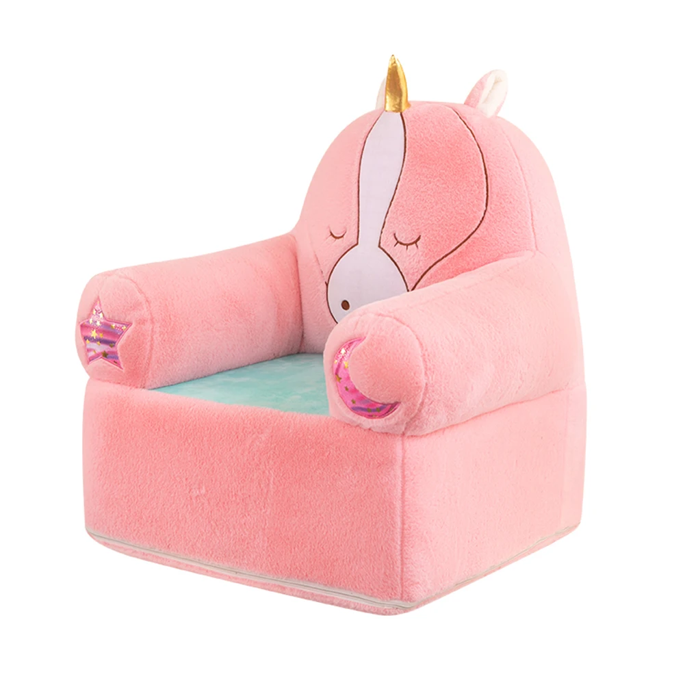 3-lager söt soff-säng för rätt hållning – tecknad sits – mjuk och tålig mini fritidsstol för pojkar och flickor 2 3-lager söt soff-säng för rätt hållning – tecknad sits – mjuk och tålig mini fritidsstol för pojkar och flickor - Bild 2