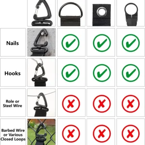 Kabelorganisatör med roterande spänne – Nylonband för kablar och slangar