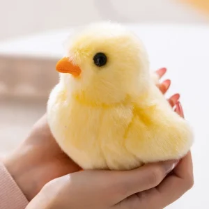 12 cm söt gul kycklinggosedjur – mjukt plushdjur, perfekt som_present