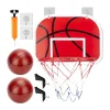 Interaktivt inomhusbasketset med två bollar – lekset för barn i vardagsrum och sovrum