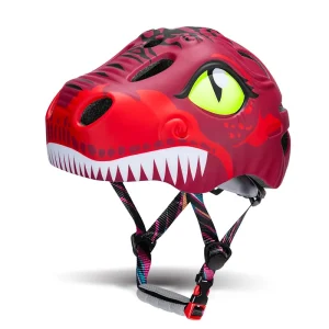 Justerbar barnhjälm med dinosauriemotiv, 48–52 cm 9 Justerbar barnhjälm med dinosauriemotiv, 48–52 cm