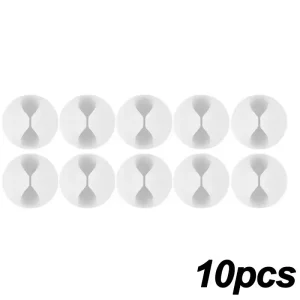 Mini kabelorganisatör – självhäftande kabelhållare för USB-laddning, skrivbord och bil (5/50 st)