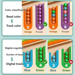 Ny 3D magnetisk labyrintboll – finmotorikövande pussel för förskolebarn 3–4 år