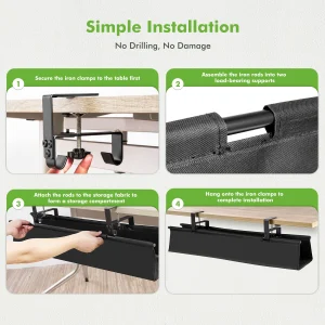 Under-desk Kabelförvaringslåda – Slutsåld, vänligen gör ingen beställning