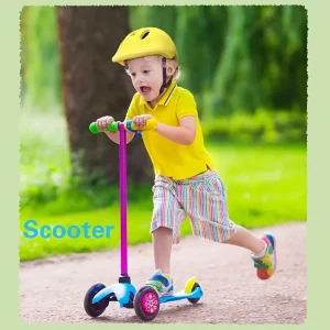 Justerbar barnhjälm för cykel, skateboard och skridskor – 2–9 år, havsmotiv (storlek S)