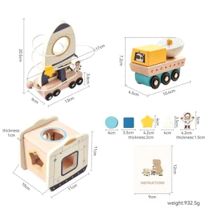 Liten astronaut – Startset för rymdupplevelse som utvecklar hand-öga-koordinering (1+ år)