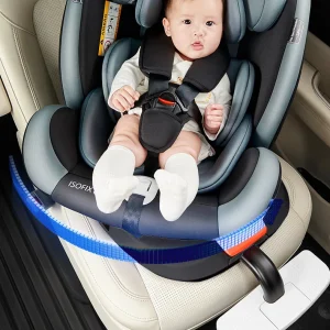 Bilstol för barn – 360° roterande bilbarnstol med Isofix