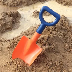 Barnstrandspade i 1–2 delar eller hopfällbar hink – sandlek utomhus för strand och lek