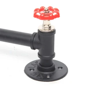 30 kg Väggmonterad industriell hatthängare med tre krokar