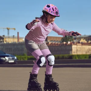 Justerbar barnhjälm för cykel, skateboard och skridskor – 2–9 år, havsmotiv (storlek S)