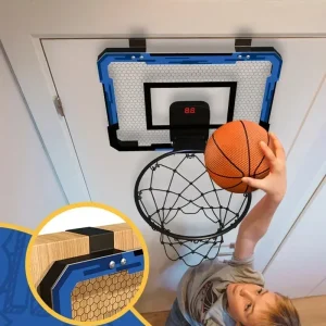 Alternative view of Mini basketkorg för barn – Dörr- eller väggmonterad basket med upphängd backboard