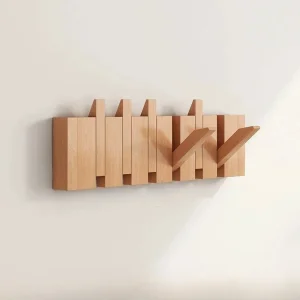 Piano Key Hängare – Väggmonterad utan borr med 5 krokar (över dörren)