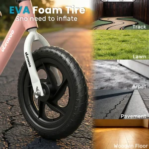 Barnbalanscykel – balanscykel för 2–5 år, lätt gåcykel med justerbart säte för pojkar och flickor