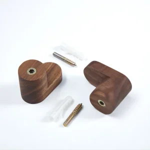 Träekrok – dekorativ nyckelhållare, dörrhängare och väggförvaring