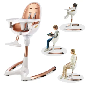 Justerbar barnstol med mångsidiga funktioner – avtagbar bricka och lutningsalternativ
