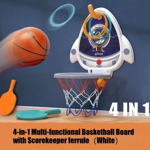 8 typer av nya barnbasketställ för inomhushängning – utan borrning, med poängräknare